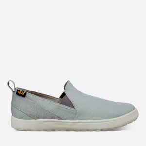 Teva Voya Slip On - Pánske Topánky - Svetlo Modre